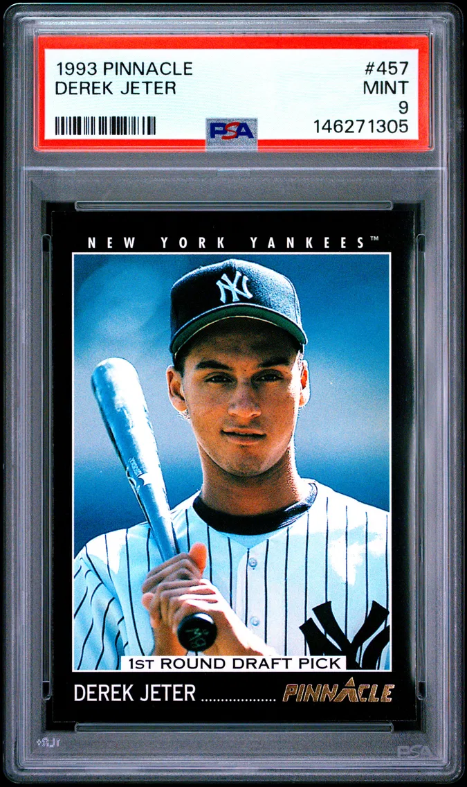 1993 #457 Derek Jeter PSA 9 Pinnacle