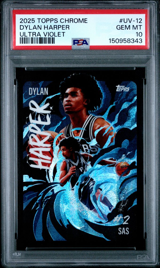 2025 #UV-12 Dylan Harper PSA 10 