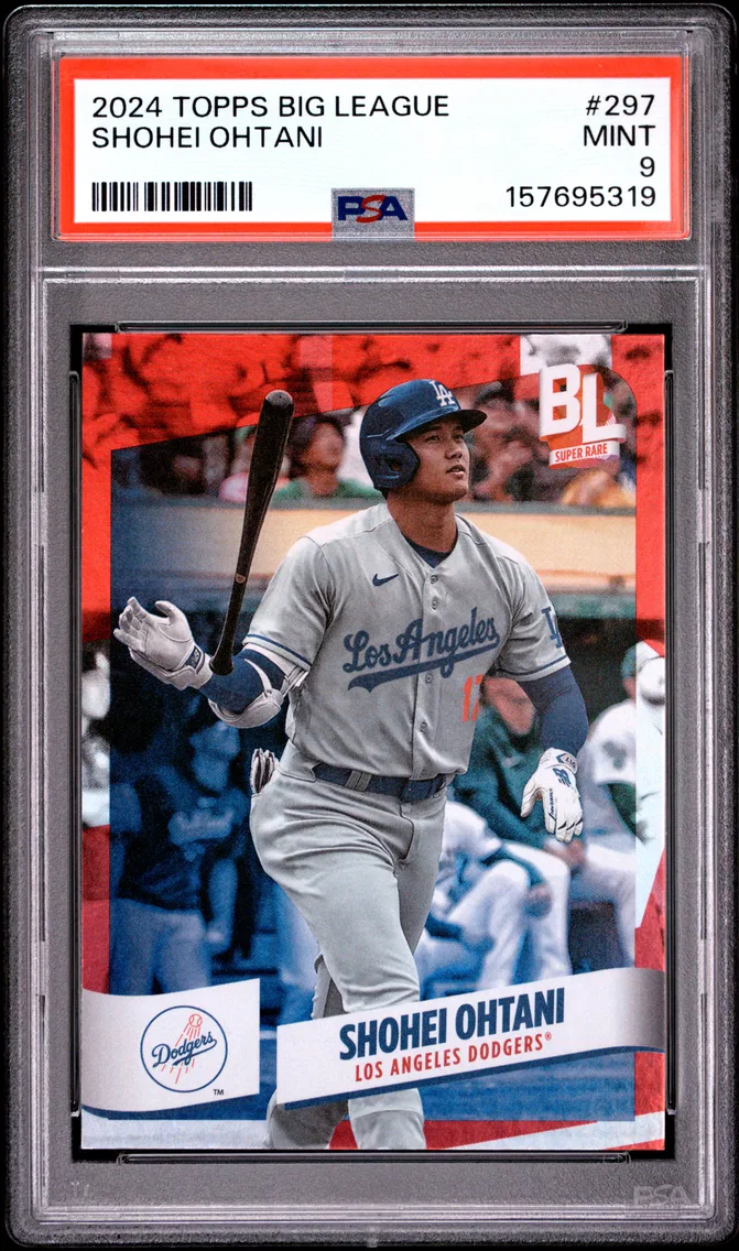 2024 #297 Shohei Ohtani PSA 9 Topps Big League
