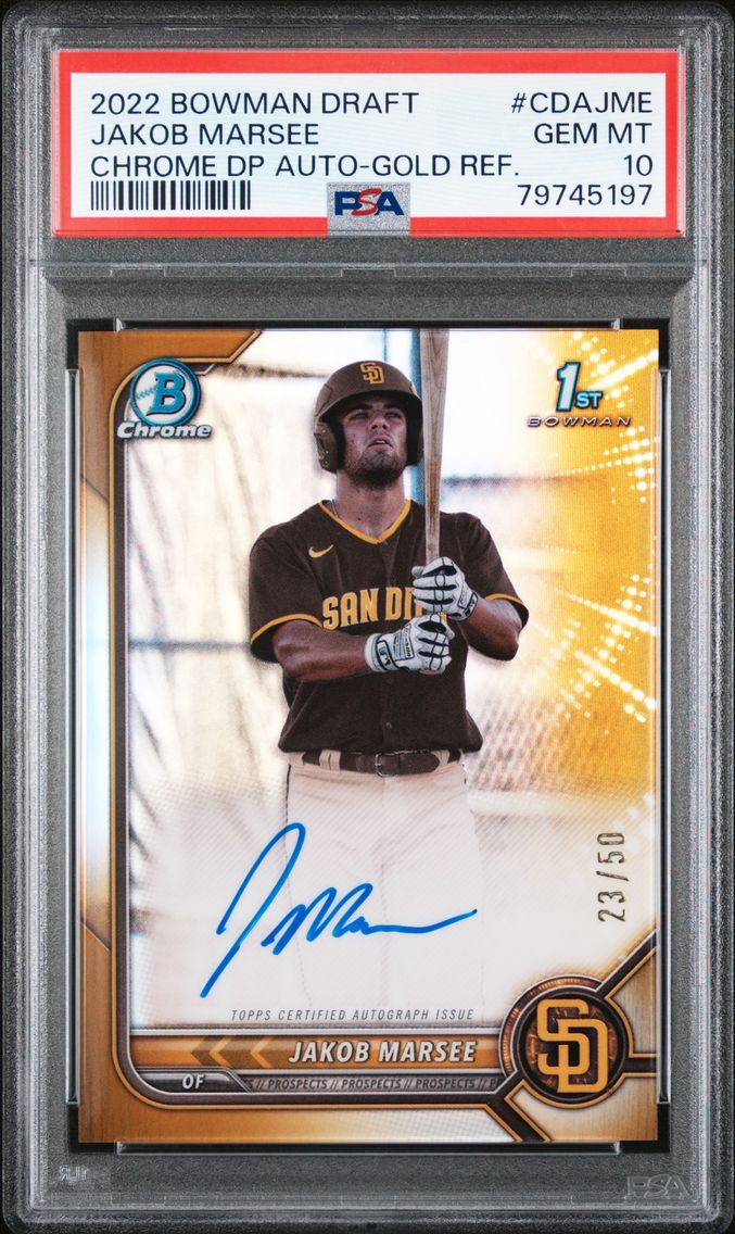 2022 #CDAJME Jakob Marsee PSA 10