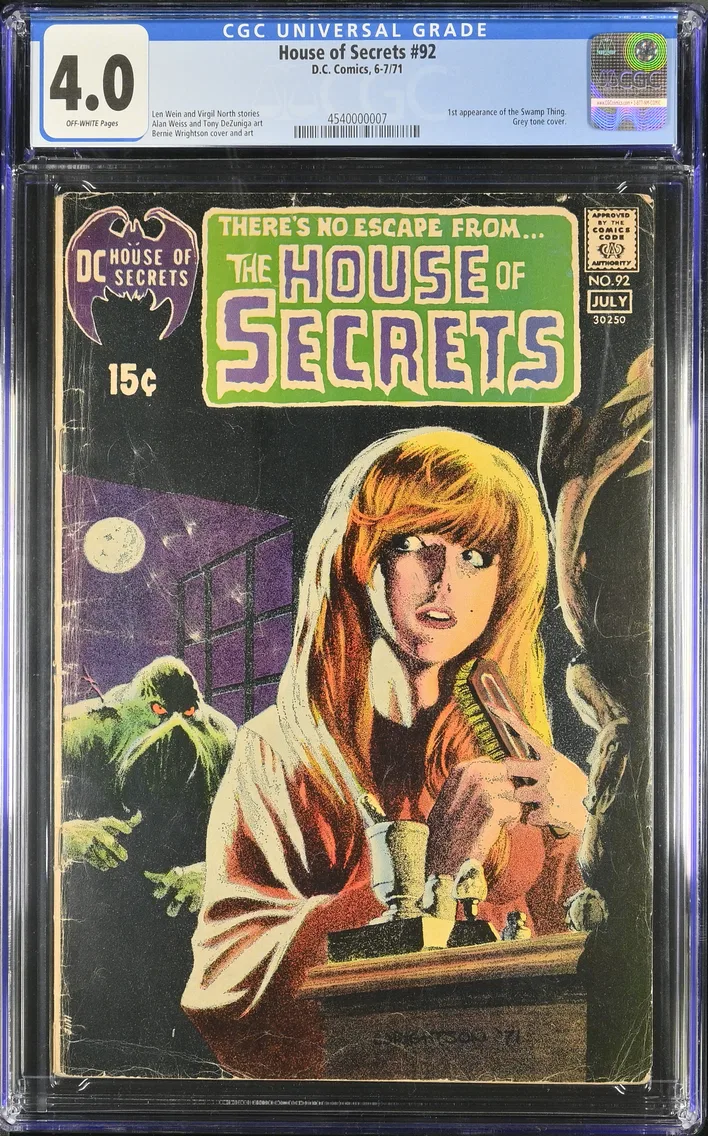 1971 House of Secrets #92 CGC 4 DC Comics