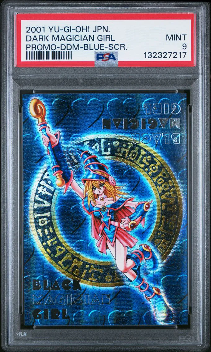 2001 #NA Dark Magician Girl PSA 9 YU-GI-Oh! Japanese Promo