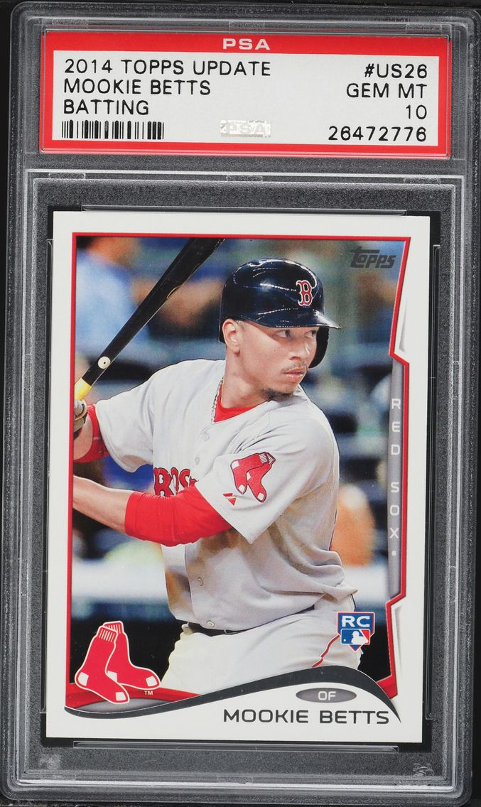 2014 #US26 Mookie Betts PSA 10 T