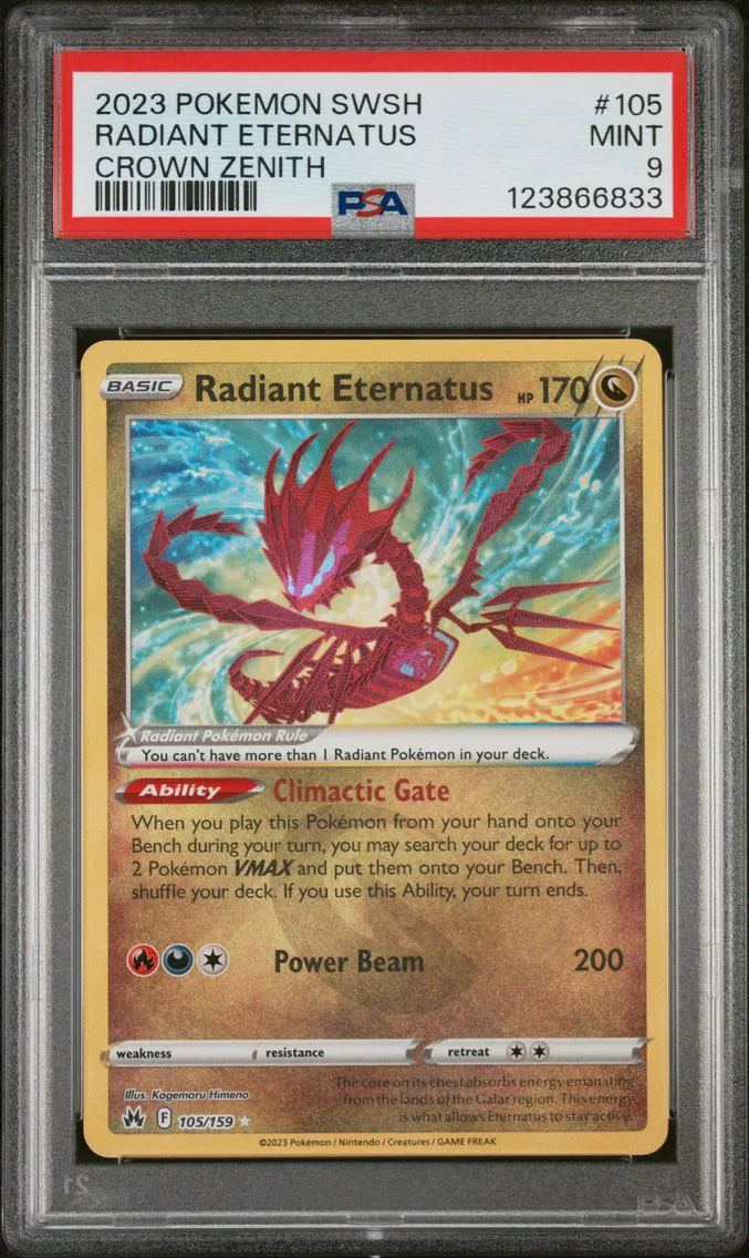 2023 #105 Radiant Eternatus PSA