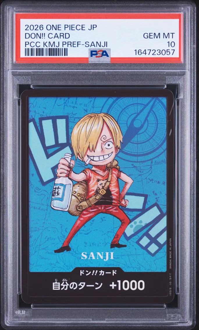2026 #NA Don!! Card PSA 10 One Piece Japanese Premium Card Collection Kumamoto Prefecture Special