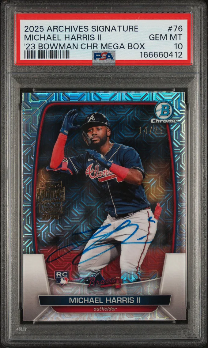2025 #76 Michael Harris II PSA 1