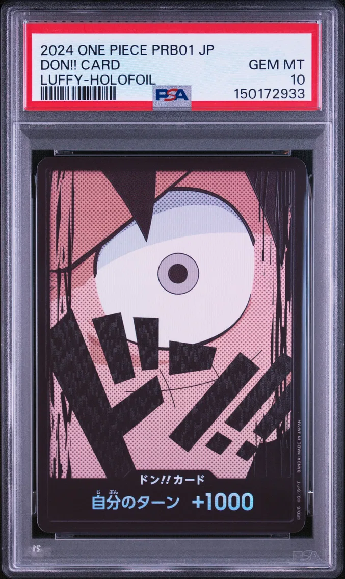 2024 #NA Don!! Card PSA 10 One Piece Japanese PRB01-Premium Booster -One Piece Card the Best-