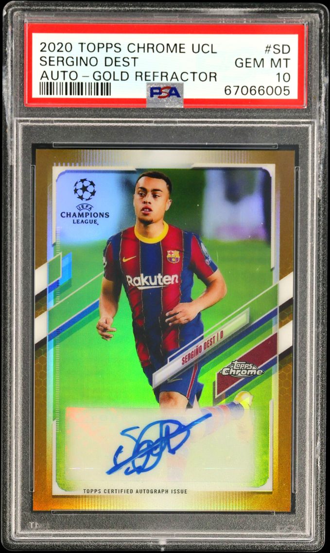 2020 #SD Sergino Dest PSA 10 Top