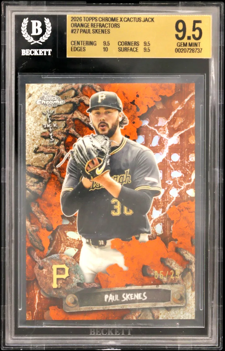 2026 #27 Paul Skenes BGS 9.5 Top