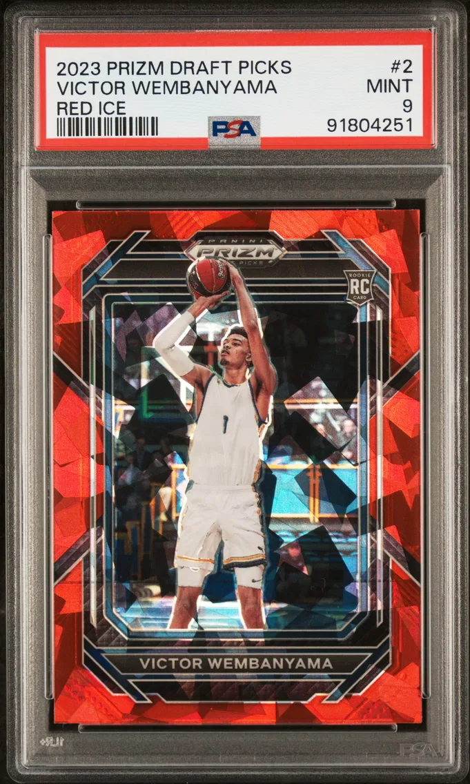 2023 #2 Victor Wembanyama PSA 9 Panini Prizm Draft Picks