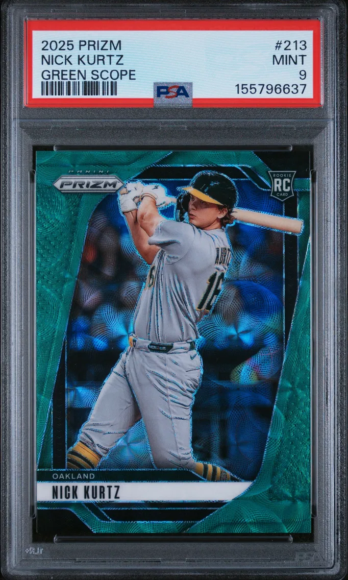 2025 #213 Nick Kurtz PSA 9 Panini Prizm