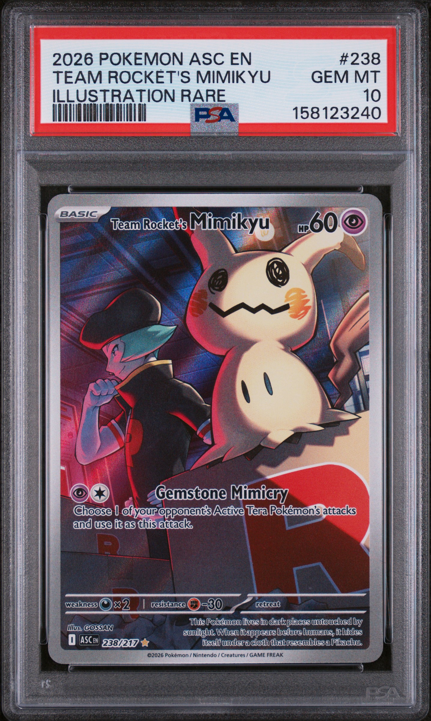 Team Rocket's Mimikyu