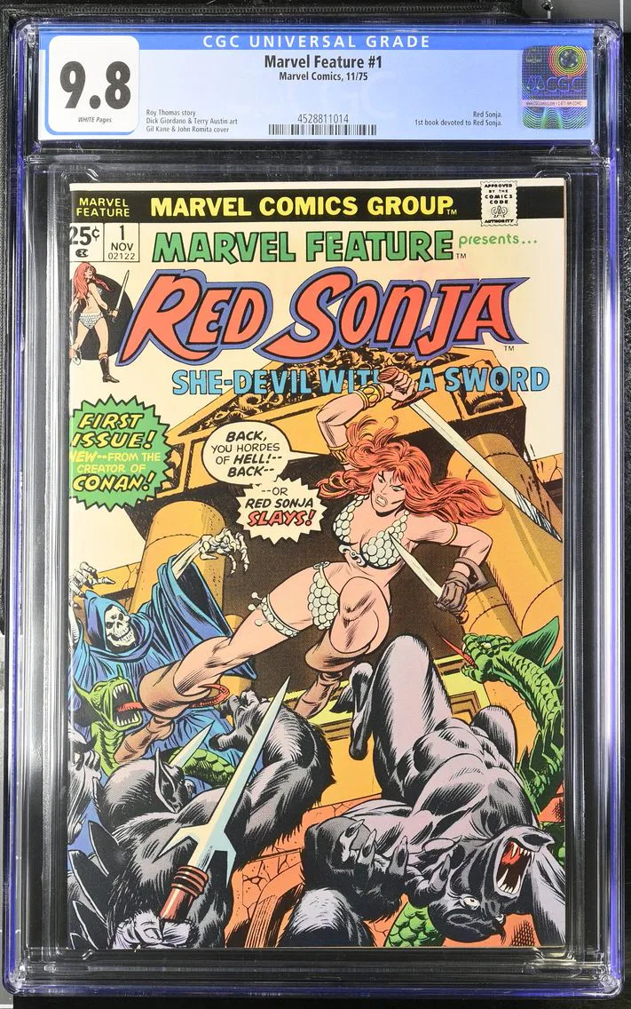 1975 Marvel Feature #1 CGC 9.8 Marvel Comics