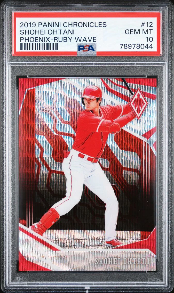 2019 #12 SHOHEI OHTANI PSA 10 Panini Chronicles Phoenix