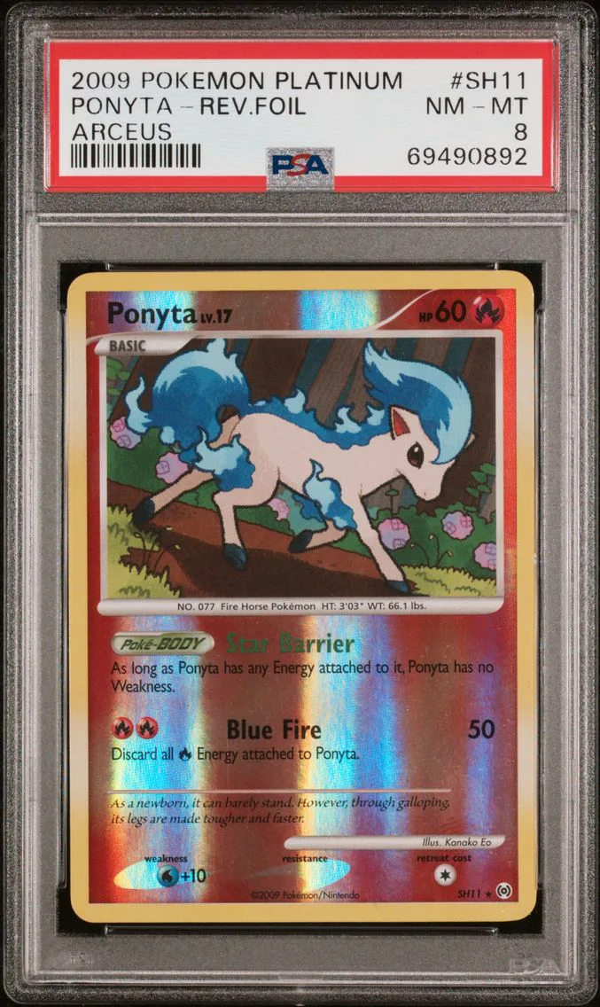 2009 #SH11 Ponyta-Reverse Foil P