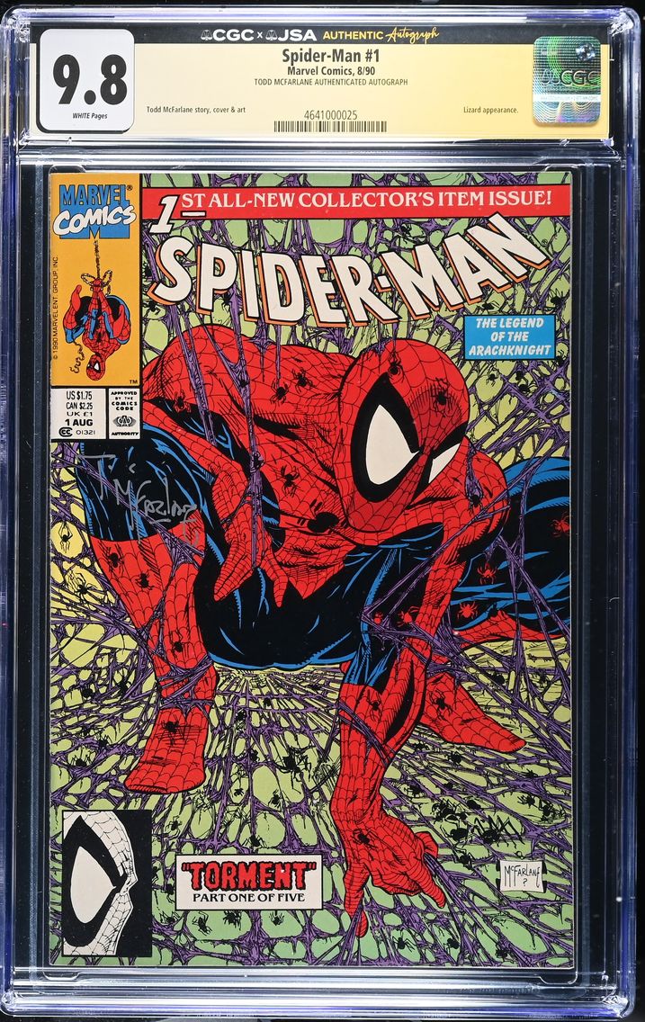 1990 Spider-Man #1 CGC 9.8 Marve