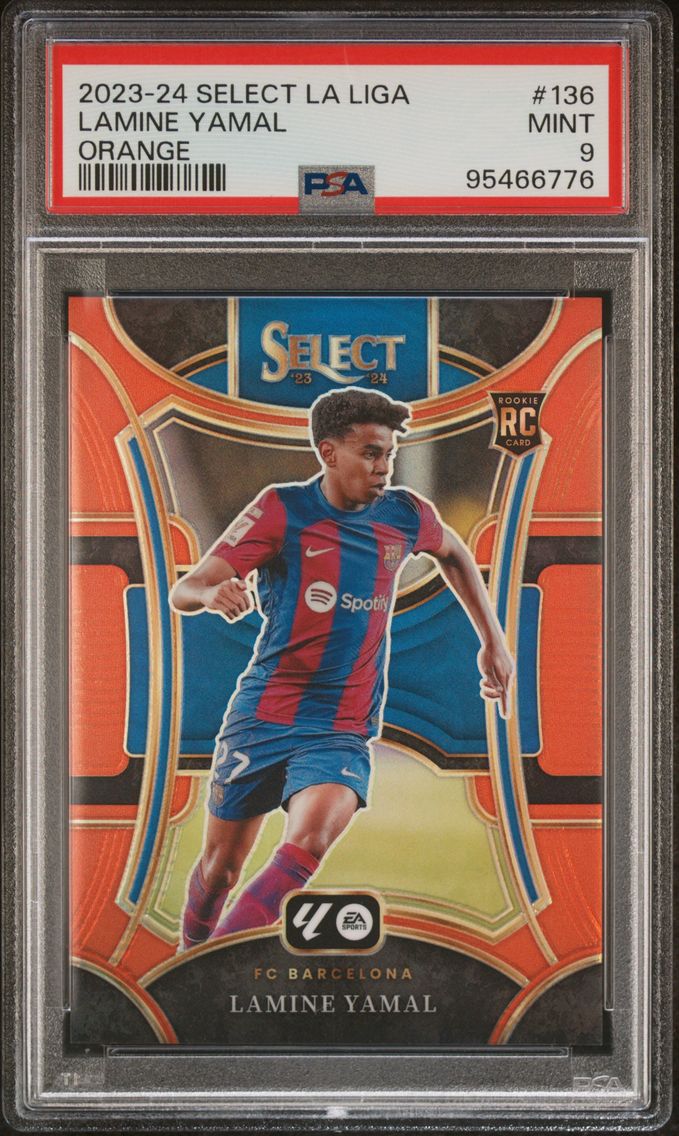 2023 #136 Lamine Yamal PSA 9 Pan