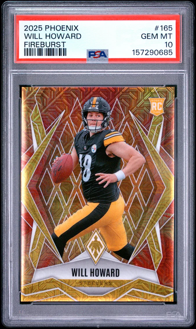 2025 #165 Will Howard PSA 10 Panini Phoenix