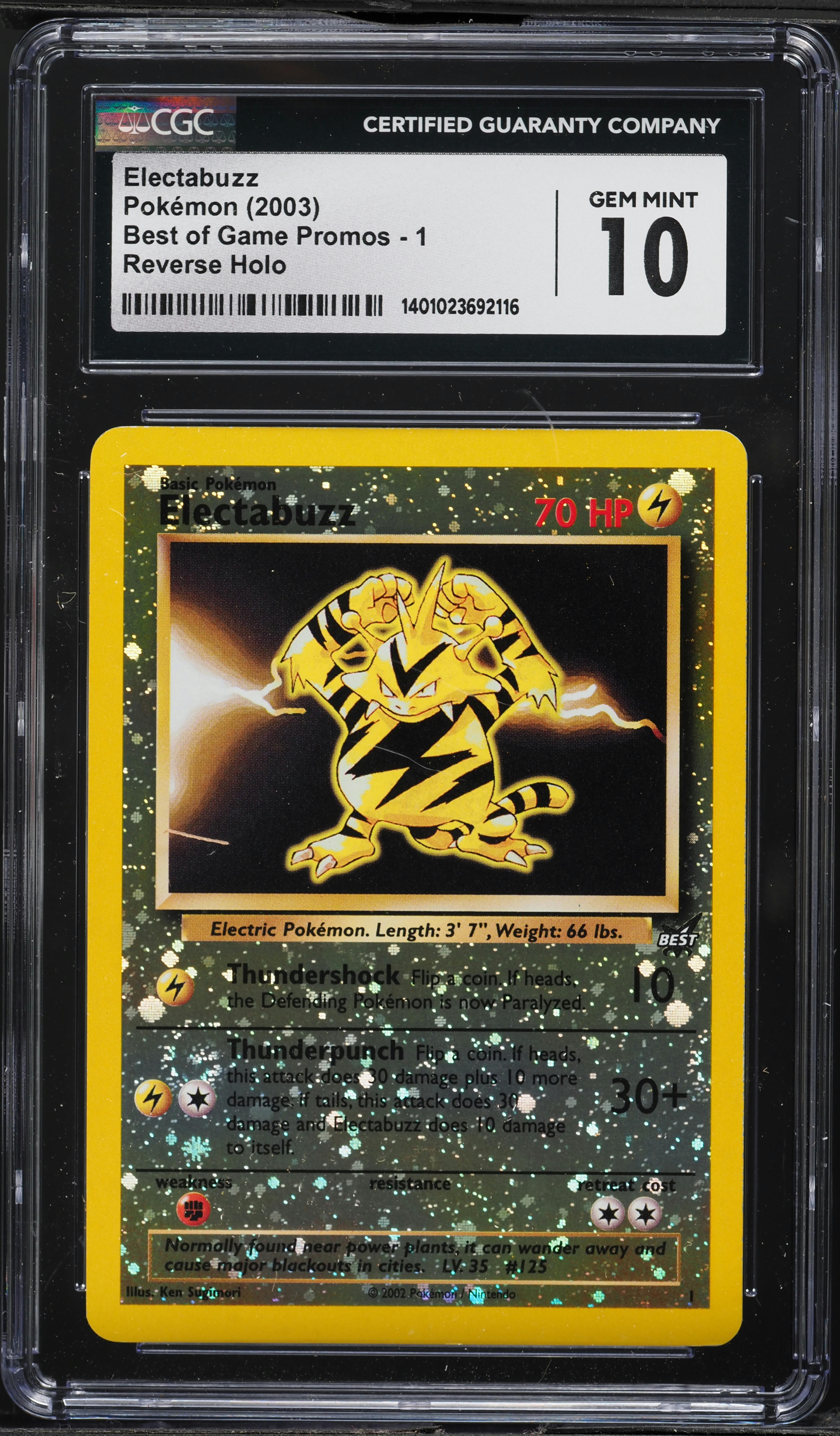 Electabuzz-Reverse Foil