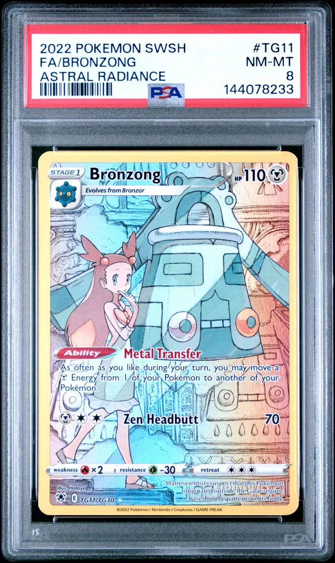 2022 #TG11 Full Art/Bronzong PSA