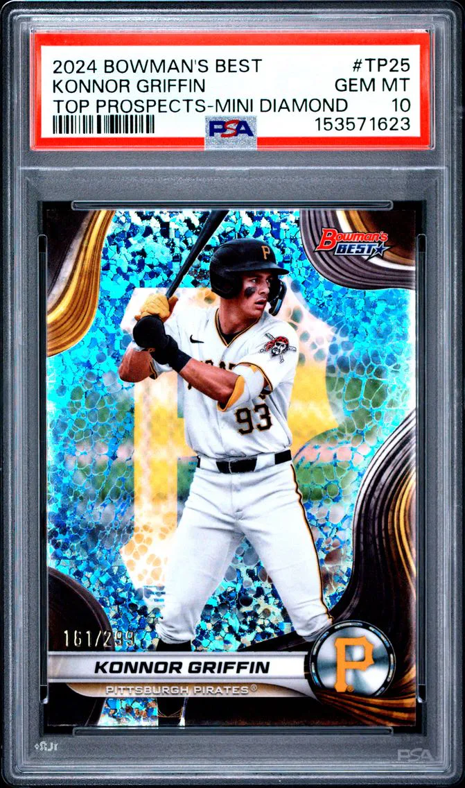 2024 #TP25 Konnor Griffin PSA 10 Bowman's Best Top Prospects