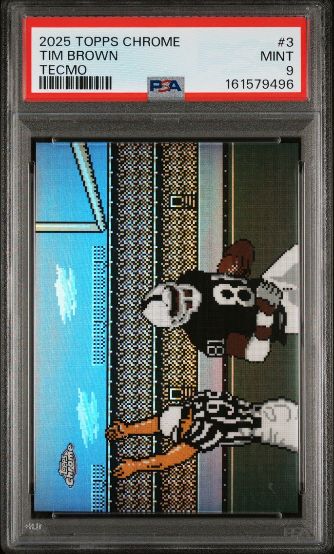 2025 #3 Tim Brown PSA 9 Topps Ch