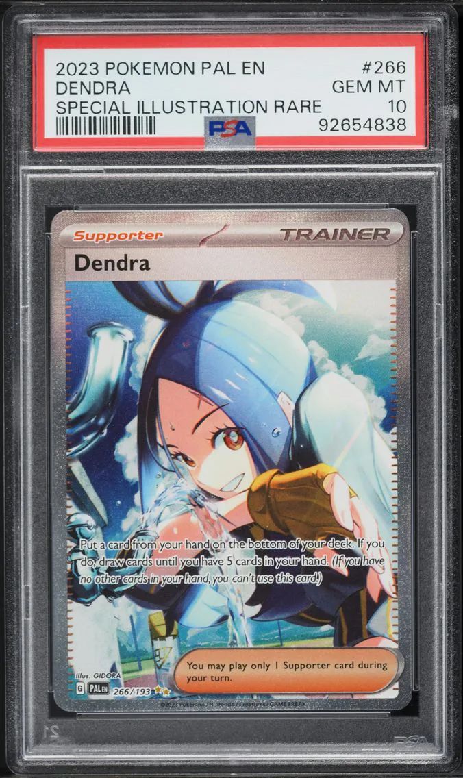 2023 #266 Dendra PSA 10 Pal EN-Paldea Evolved Pokemon