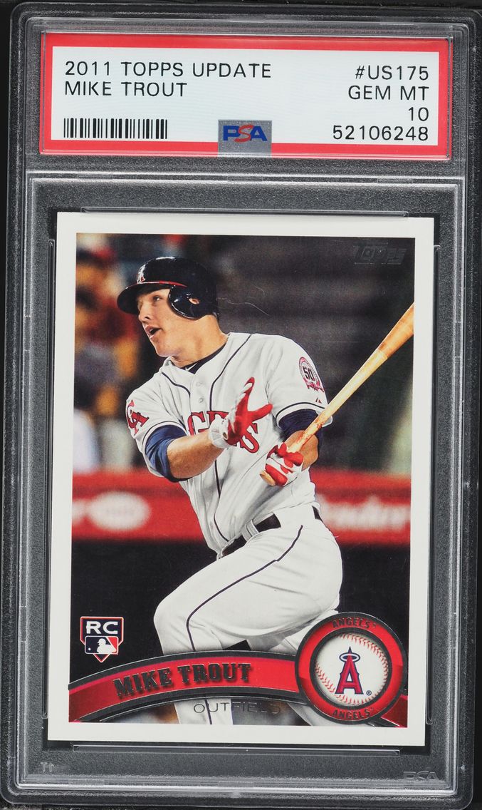 2011 #US175 Mike Trout PSA 10 To
