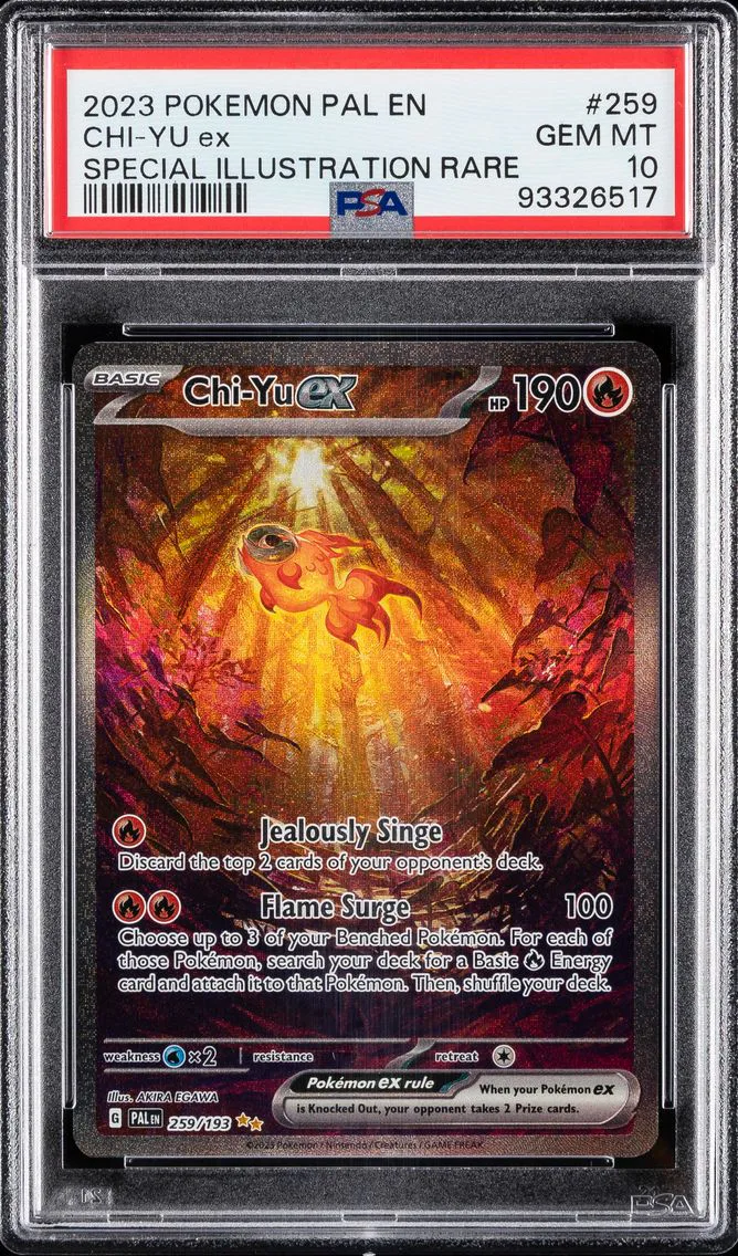 2023 #259 CHI-YU EX PSA 10 POKEMON PAL EN-PALDEA EVOLVED | SPECIAL ILLUSTRATION RARE