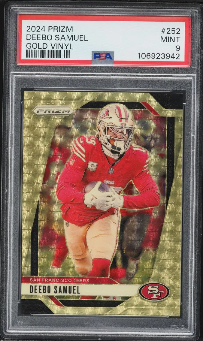 2024 #252 Deebo Samuel PSA 9 Panini Prizm Football