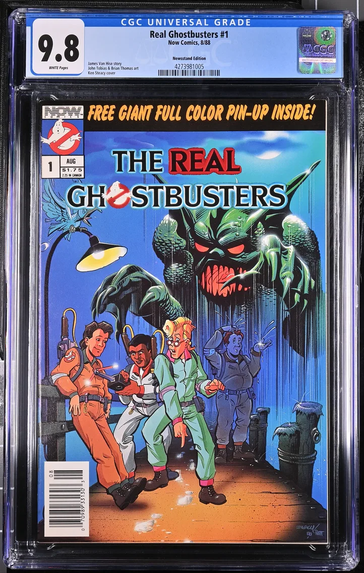 1988 Real Ghostbusters #1 CGC 9.8 Now Comics