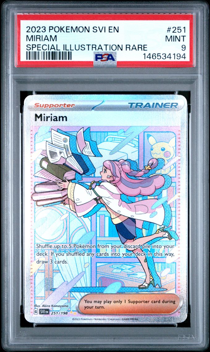 2023 #251 Miriam PSA 9 Svi EN-Sc