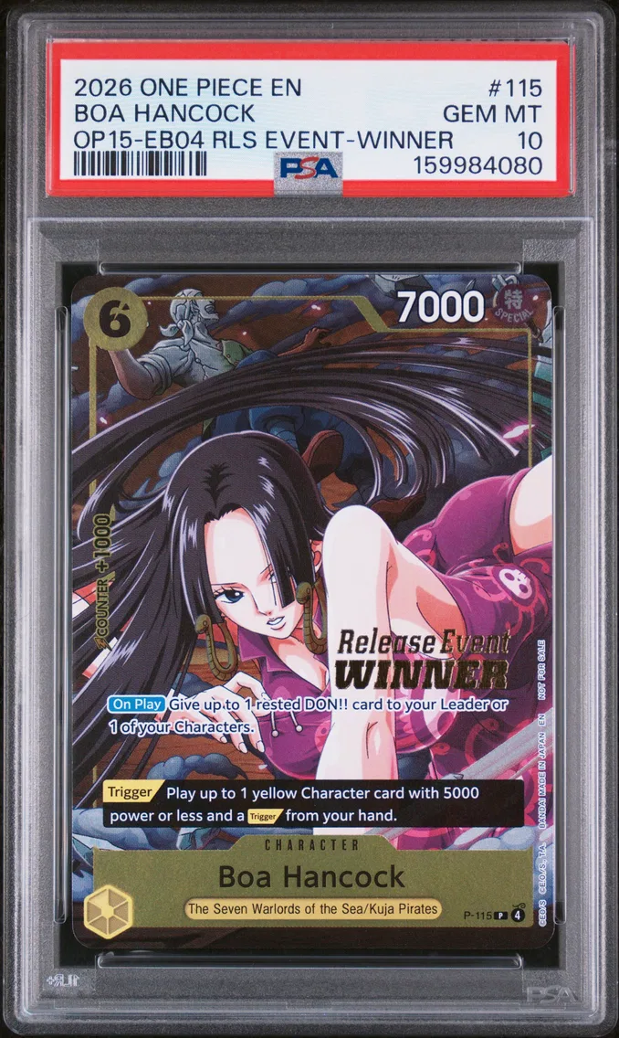 2026 #115 Boa Hancock PSA 10 One Piece Promos