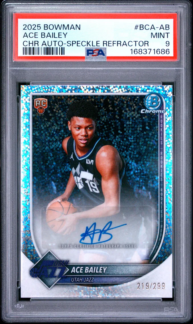 2025 #BCA-AB Ace Bailey PSA 9 Bo