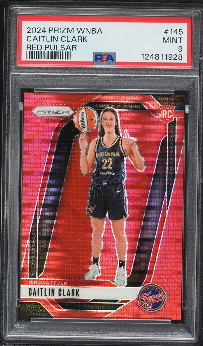 2024 #145 Caitlin Clark PSA 9 Pa