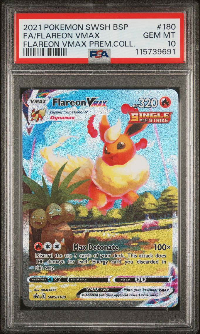 2021 #180 Full Art/Flareon Vmax