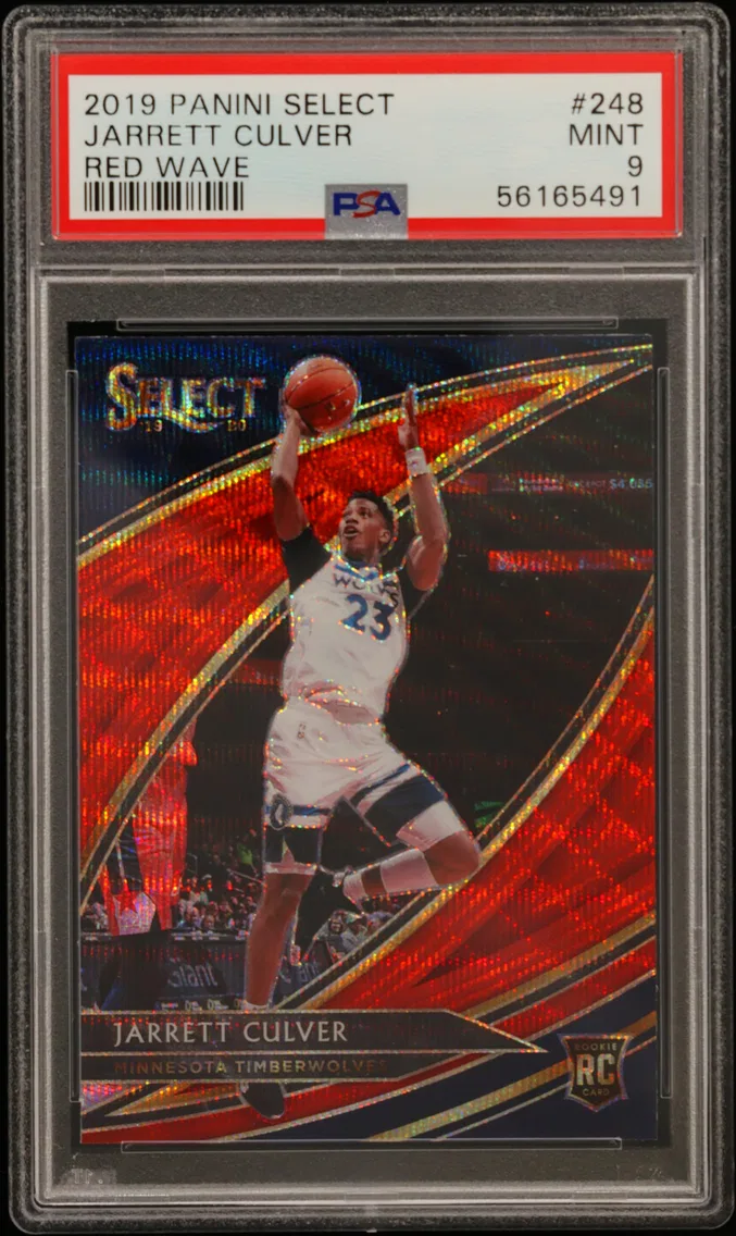 2019 #248 Jarrett Culver PSA 9 Panini Select