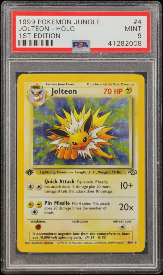 1999 #4 Jolteon-Holo 1st Edition