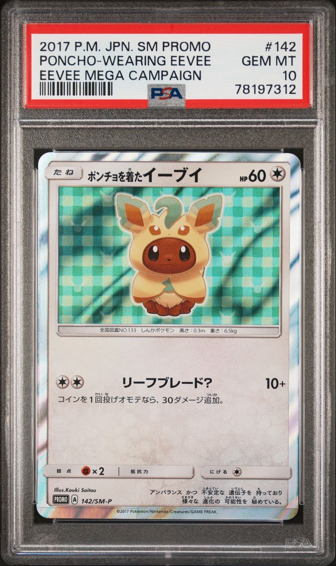 2017 #142 Poncho-Wearing Eevee P