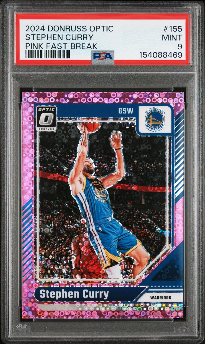 2024 #155 Stephen Curry PSA 9 Panini Donruss Optic