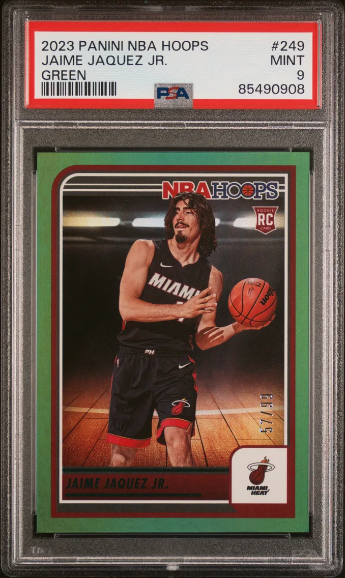 2023 #249 Jaime Jaquez Jr. PSA 9 Panini NBA Hoops