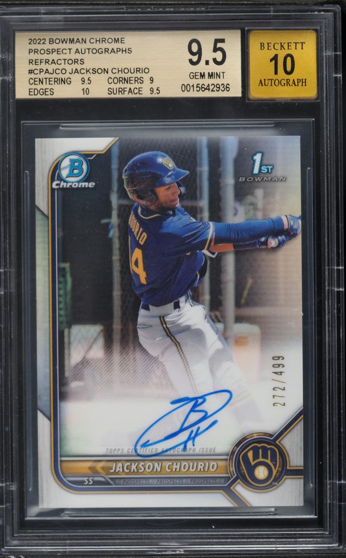 2022 #CPAJCO Jackson Chourio BGS