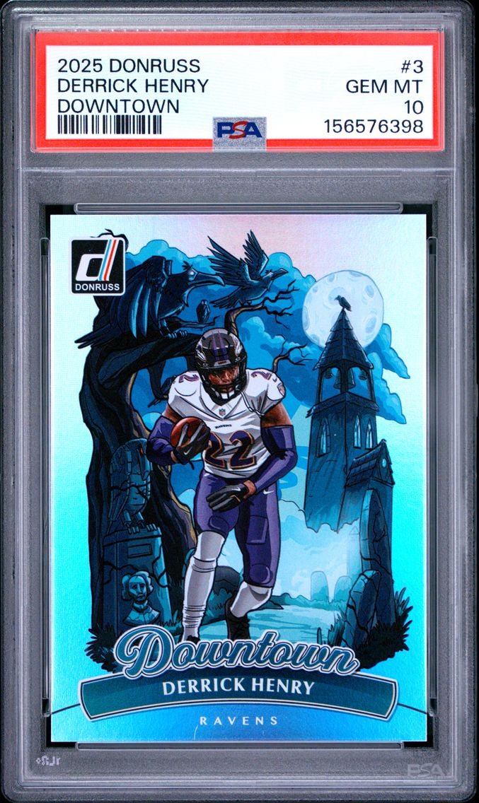 2025 #3 Derrick Henry PSA 10 Pan