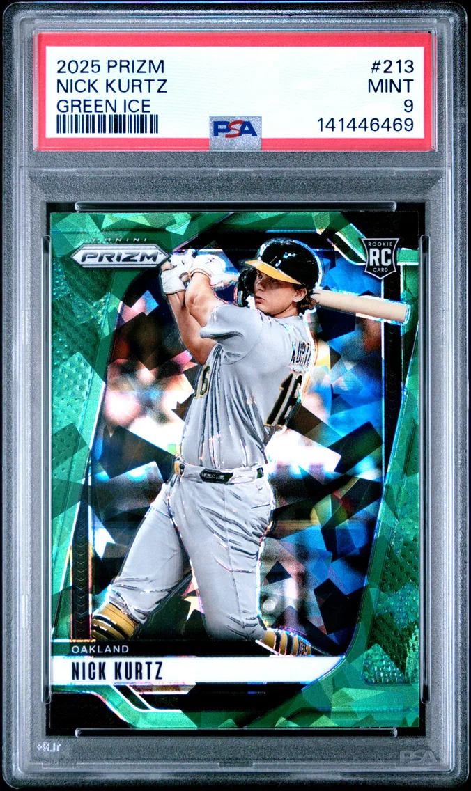 2025 #213 Nick Kurtz PSA 9 Panini Prizm