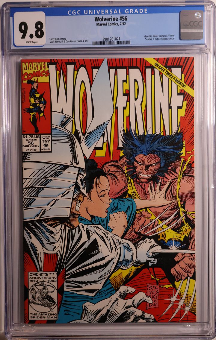 1992 #NA 1992 Wolverine #56 CGC 