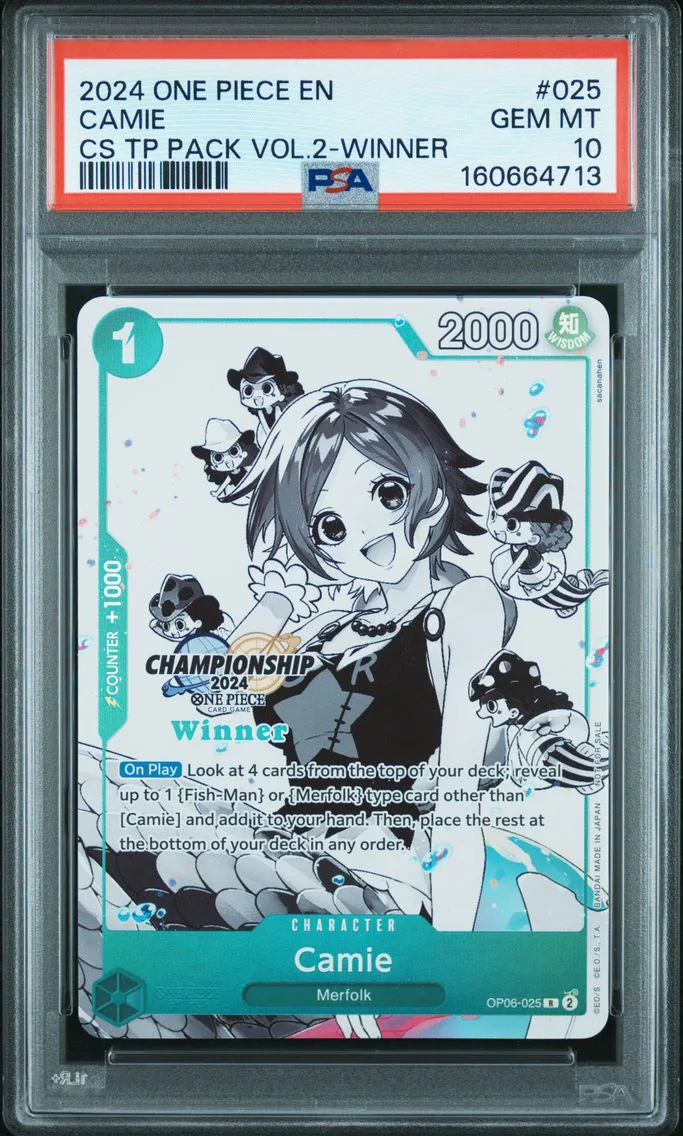2024 #025 Camie PSA 10 One Piece