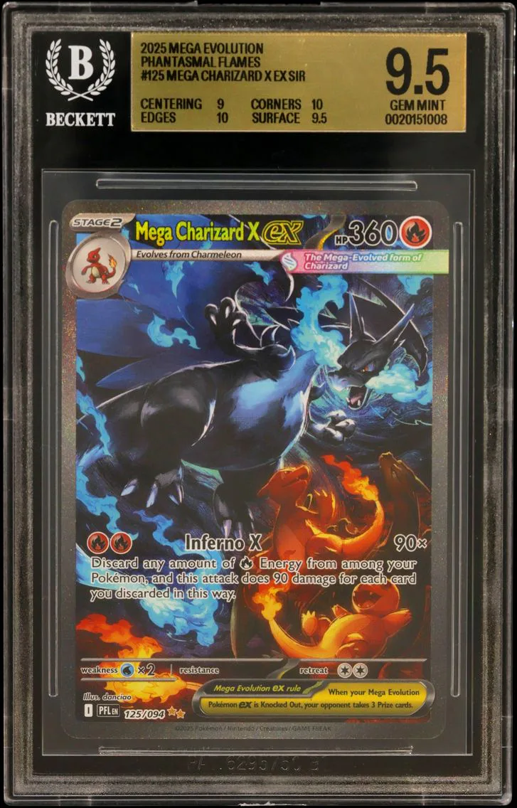 2025 #125 Mega Charizard X ex SI