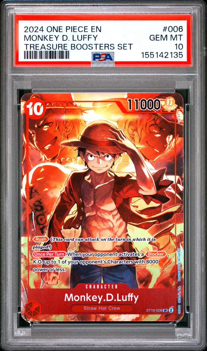 2024 #006 Monkey D. Luffy PSA 10 One Piece Promos