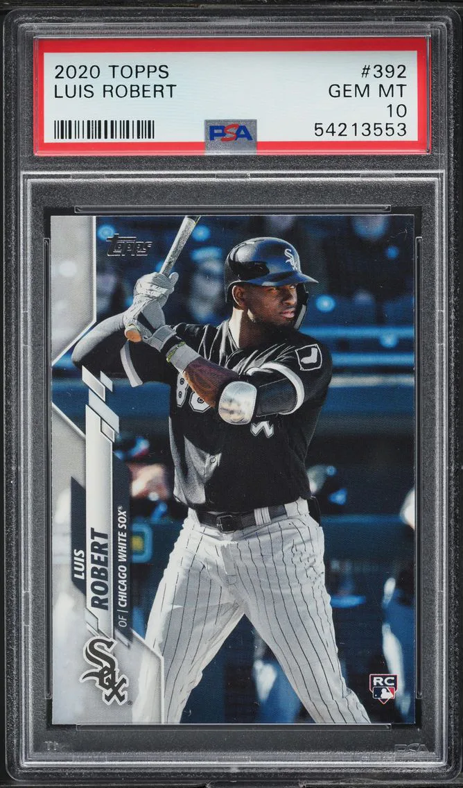 2020 Topps Luis Robert ROOKIE #392 PSA 10 GEM MINT