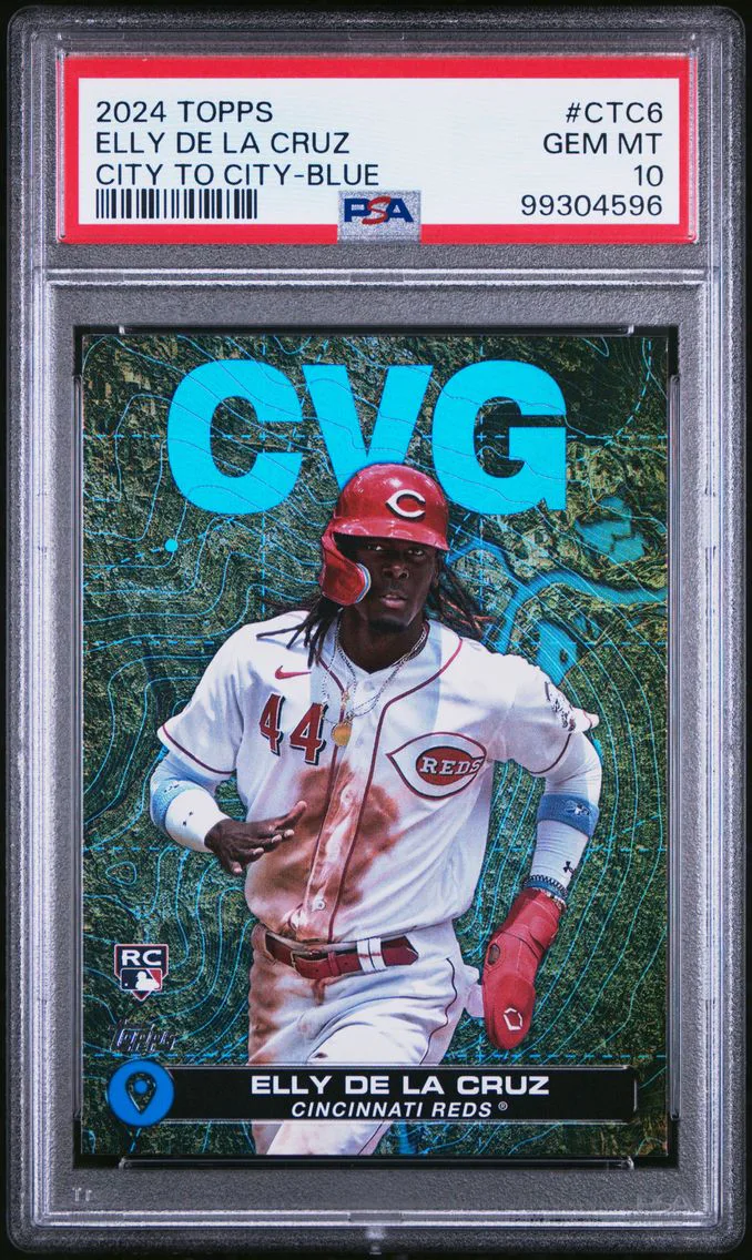 2024 #CTC6 ELLY DE LA CRUZ PSA 10 Topps City to City